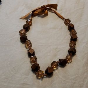 Chunky light one of a kind necklace